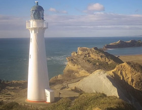 Imagen de vista previa de la cámara web Wellington - Castle Point Lighthouse